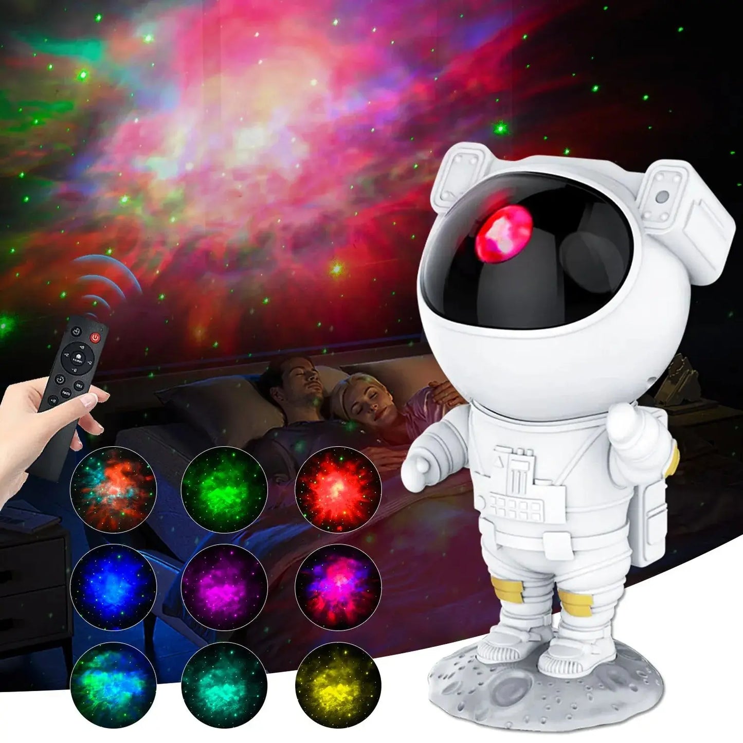 Robot Led - Projecteur de Galaxie d'Astronaute Illuminez votre Espace –  Adn-shopstore